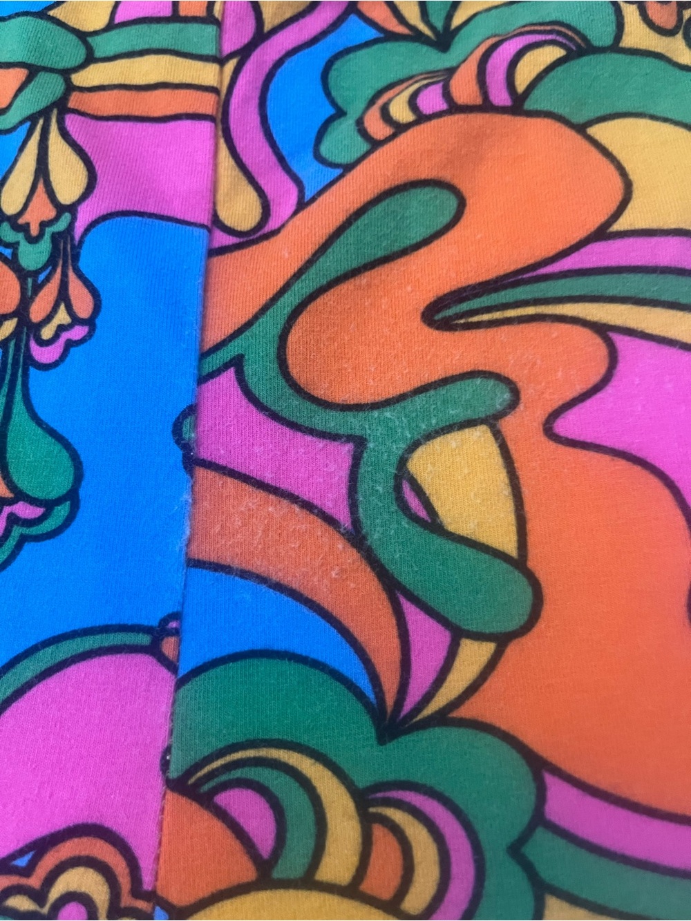 Nooworks Auderpopz Flare Pants Size 2X Psychedelic Retro - Picture 4 of 9